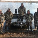 Five Successful Waterfowl Hunters at HD Guide Service