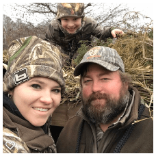 Family Trio Hunting at HD Guide Service