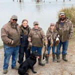 family after duck hunt